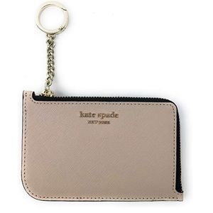 Kate Spade medium L-zip card holder